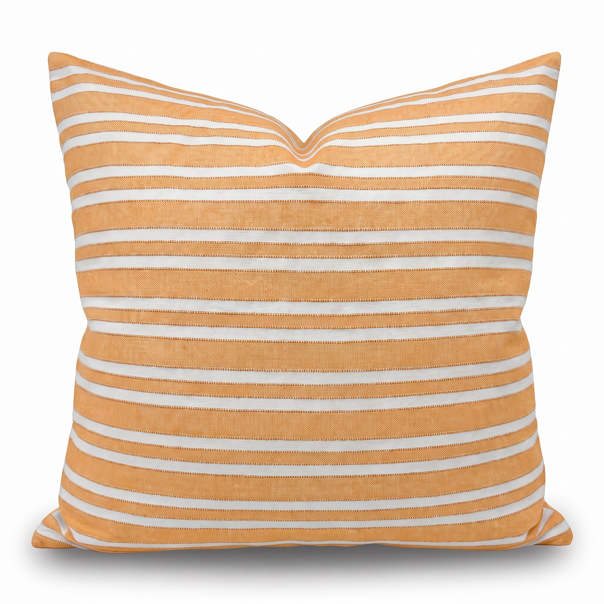 Málaga Kissenhülle 50 × 50 cm – Apricot und Beige
