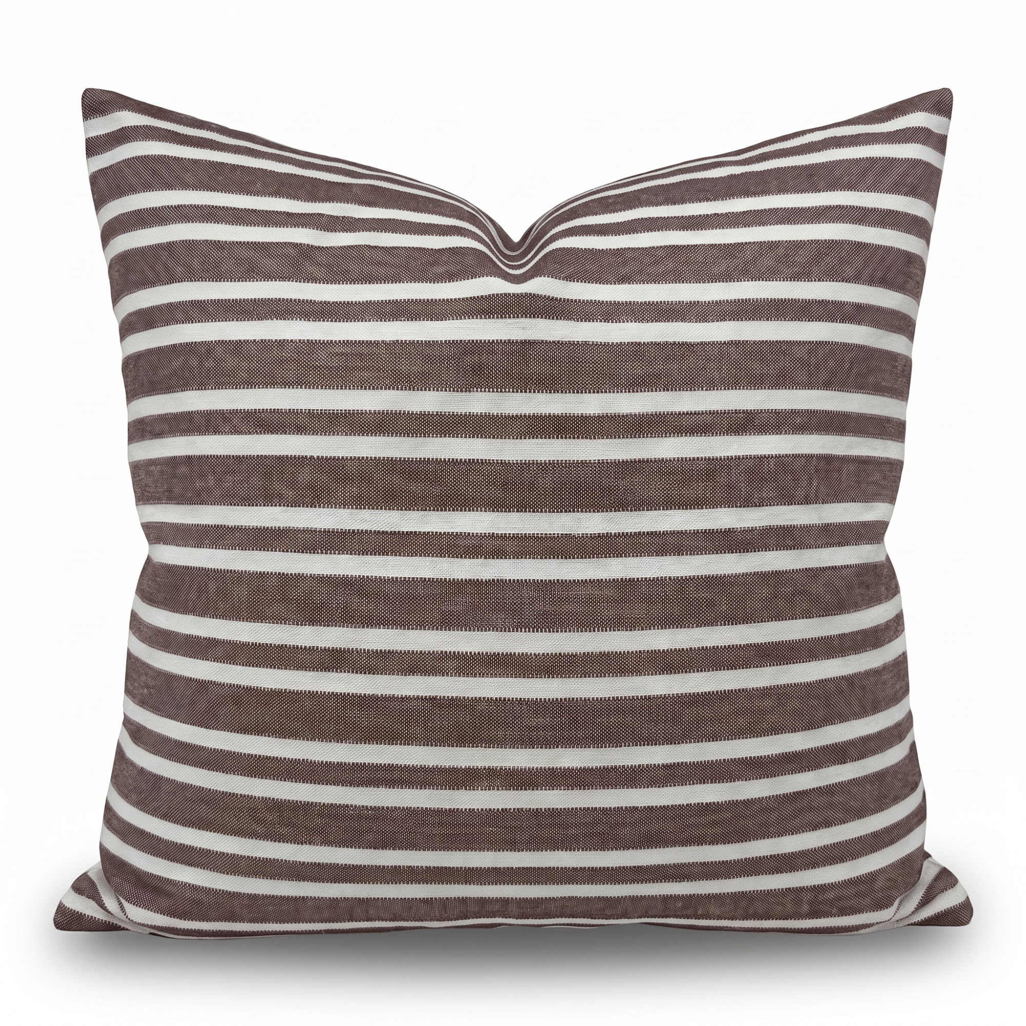 Málaga Kissenhülle 50 × 50 cm – Braun und Beige